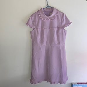 Girls Meets Glam Emma Ruffle Crepe dress